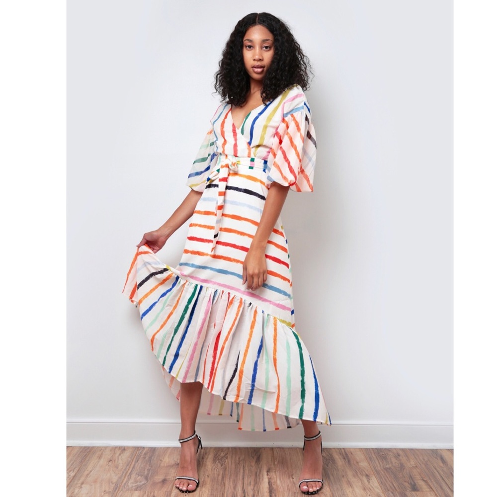 Colorful maxi dress (actual product photographed)